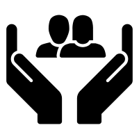 Human care symbol