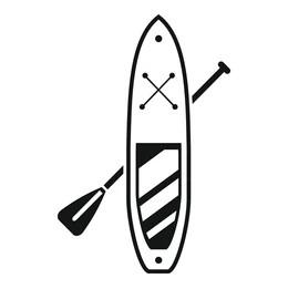 Surf equipment symbol